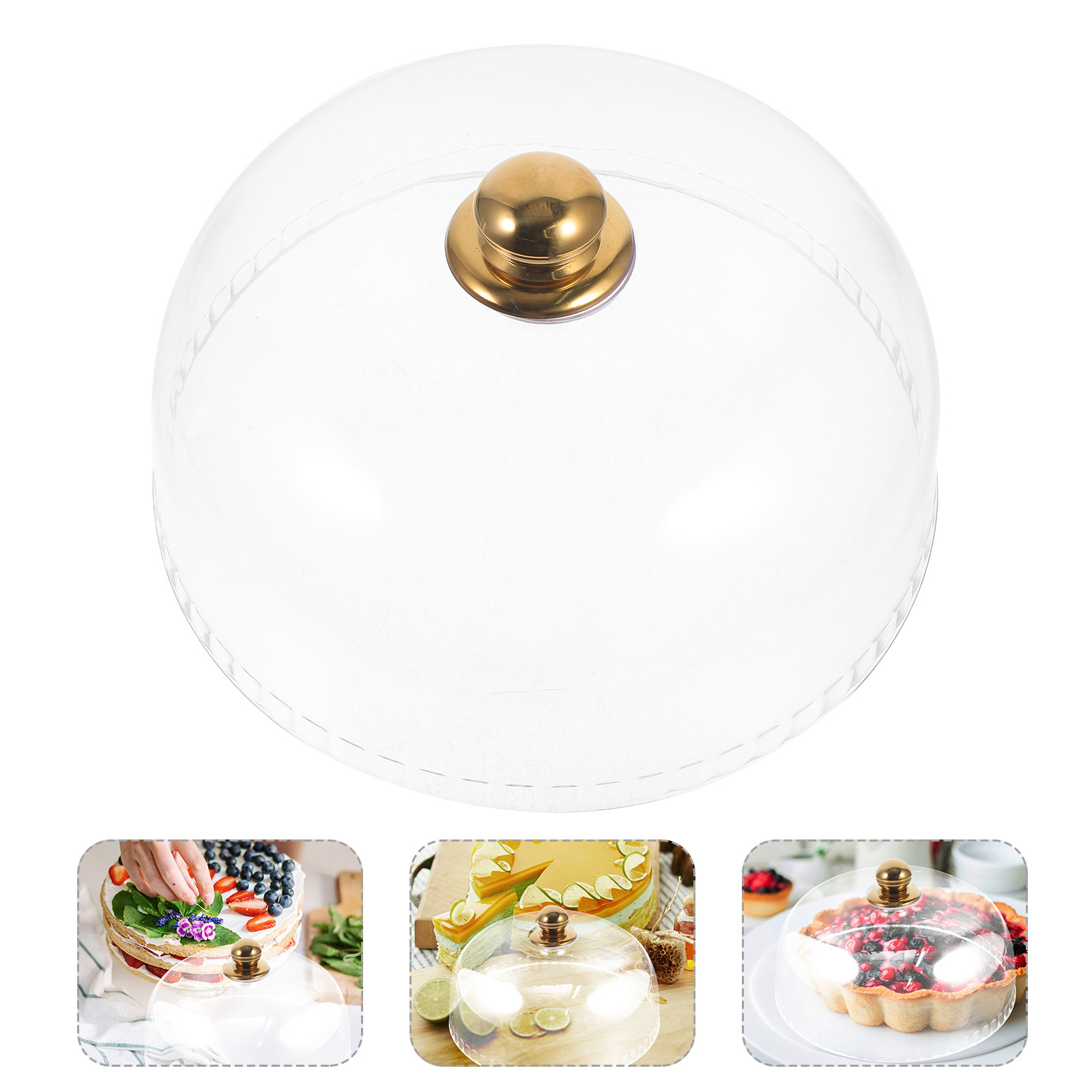 Plastic Dome Clear - Clear Transparent Cake Dome Food Cover