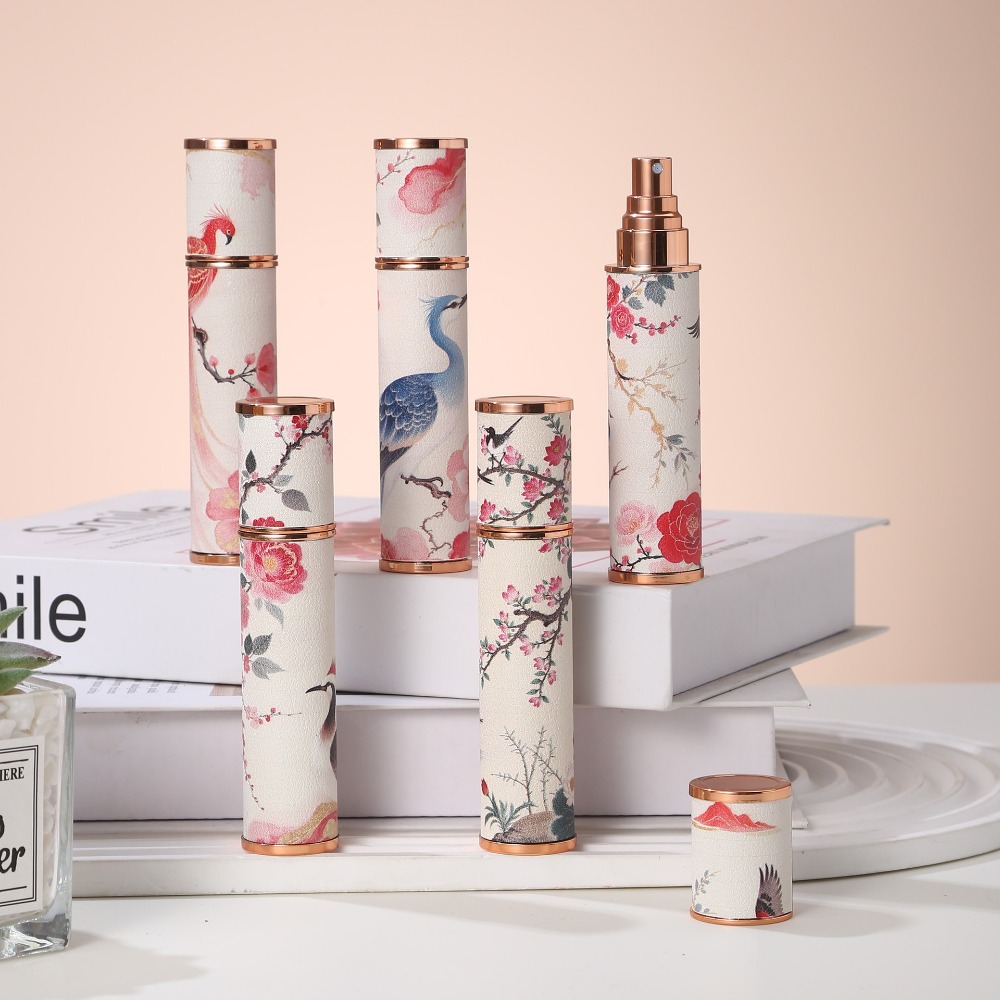 Portable PU Leather Perfume Bo - Misting Bottle Fine บทวิจารณ์และราคา