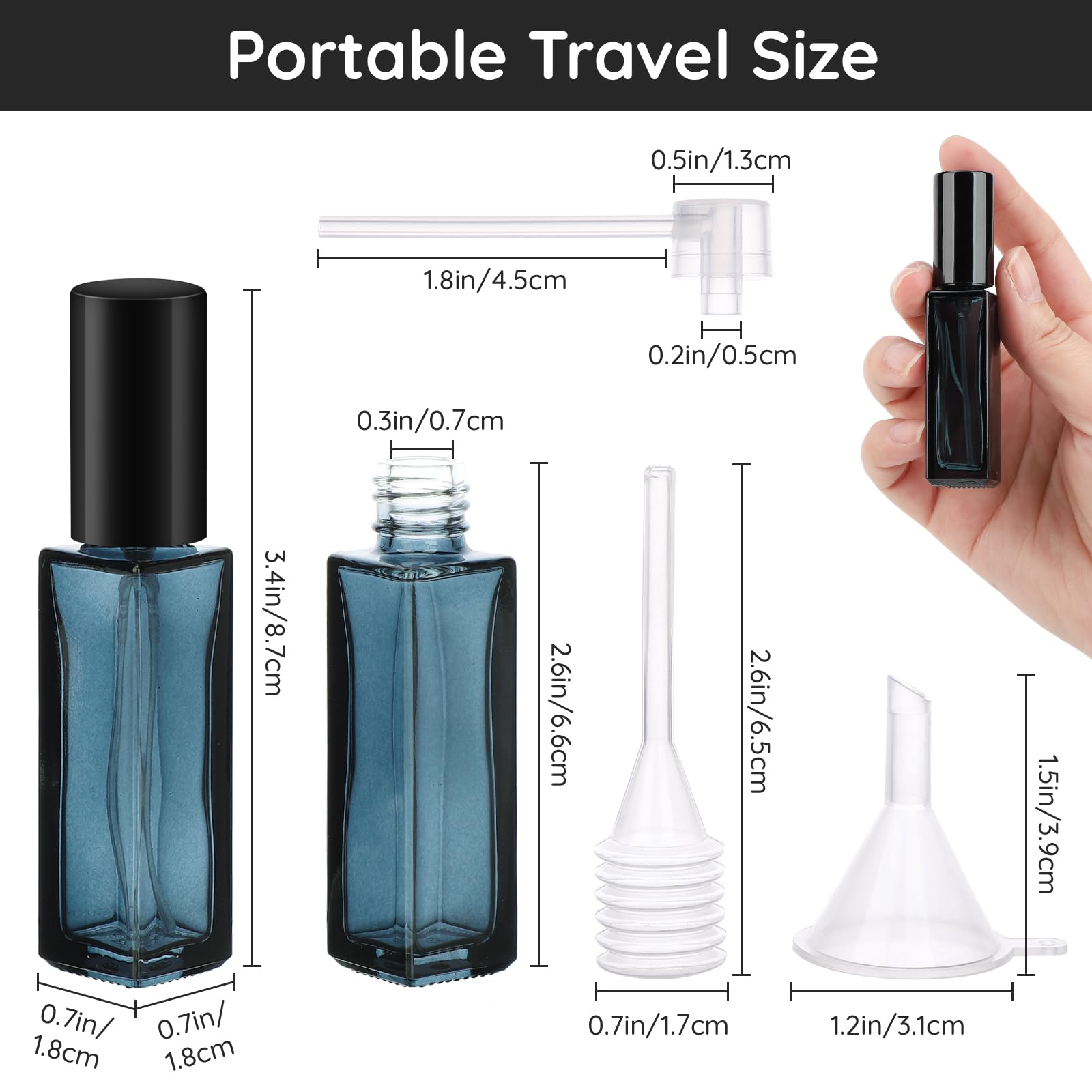 10pcs Perfume Bottle Spray Emp - Misting Bottle Fine บทวิจารณ์และราคา