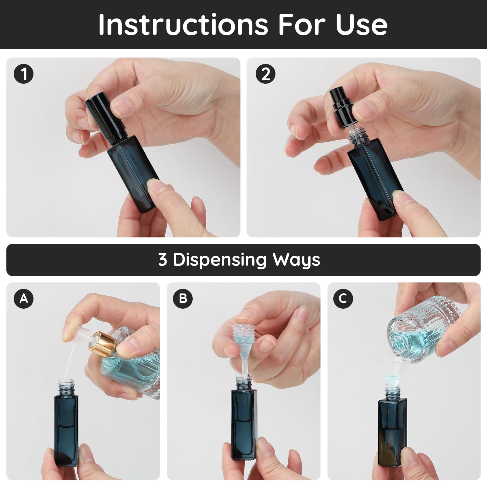 10pcs Perfume Bottle Spray Emp - Misting Bottle Fine บทวิจารณ์และราคา