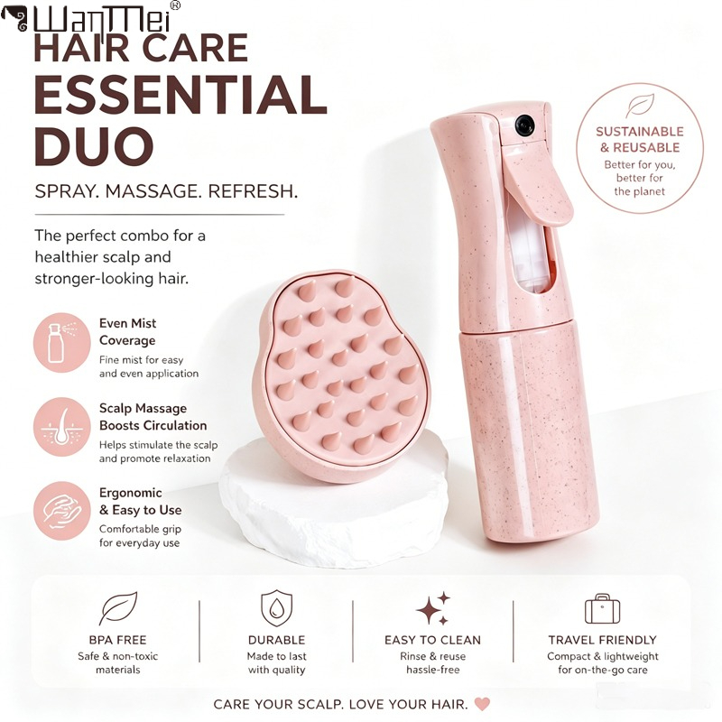 Hair Care Set Refillable Fine  - Misting Bottle Fine บทวิจารณ์และราคา