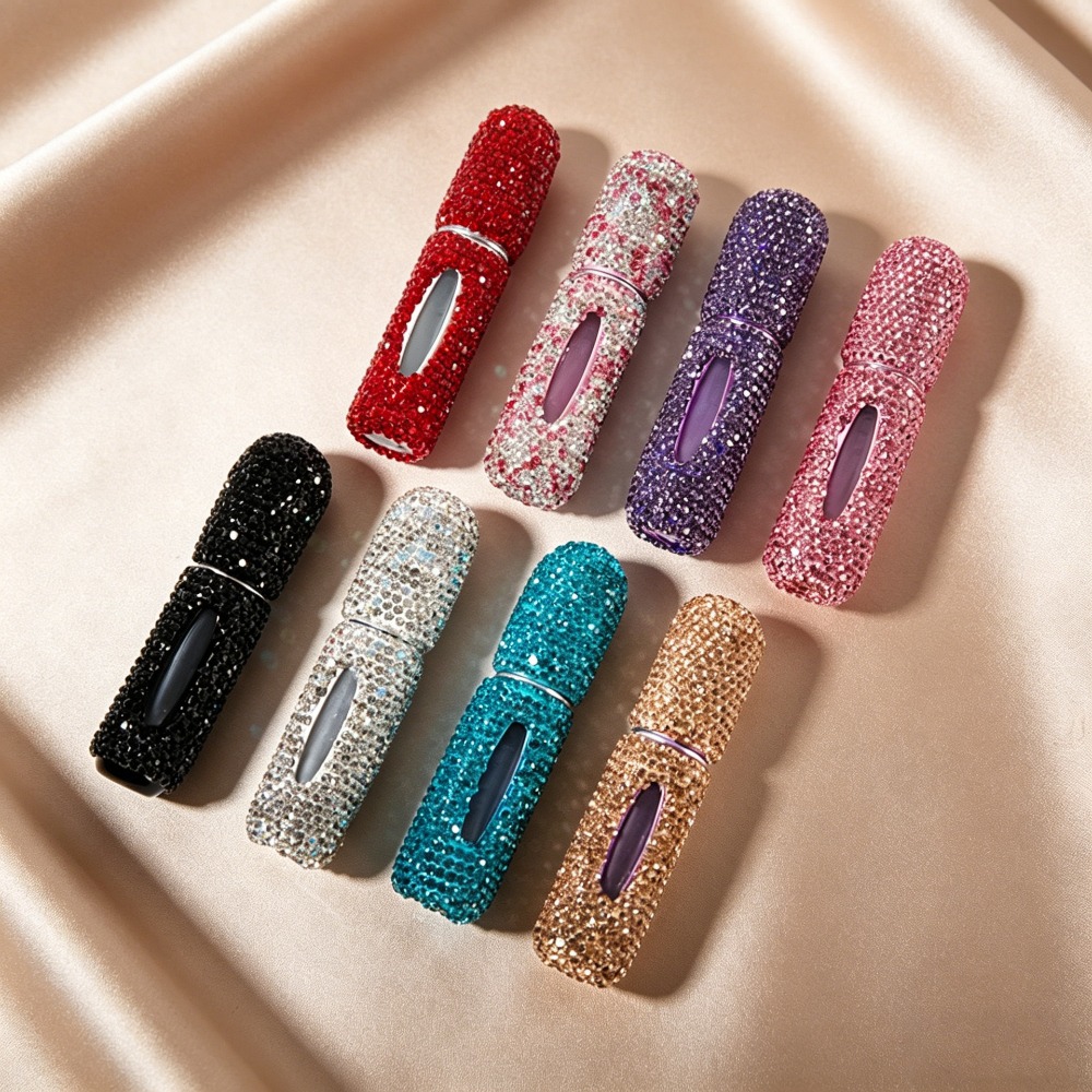 New 5ML Rhinestone Perfume Bot - Misting Bottle Fine บทวิจารณ์และราคา