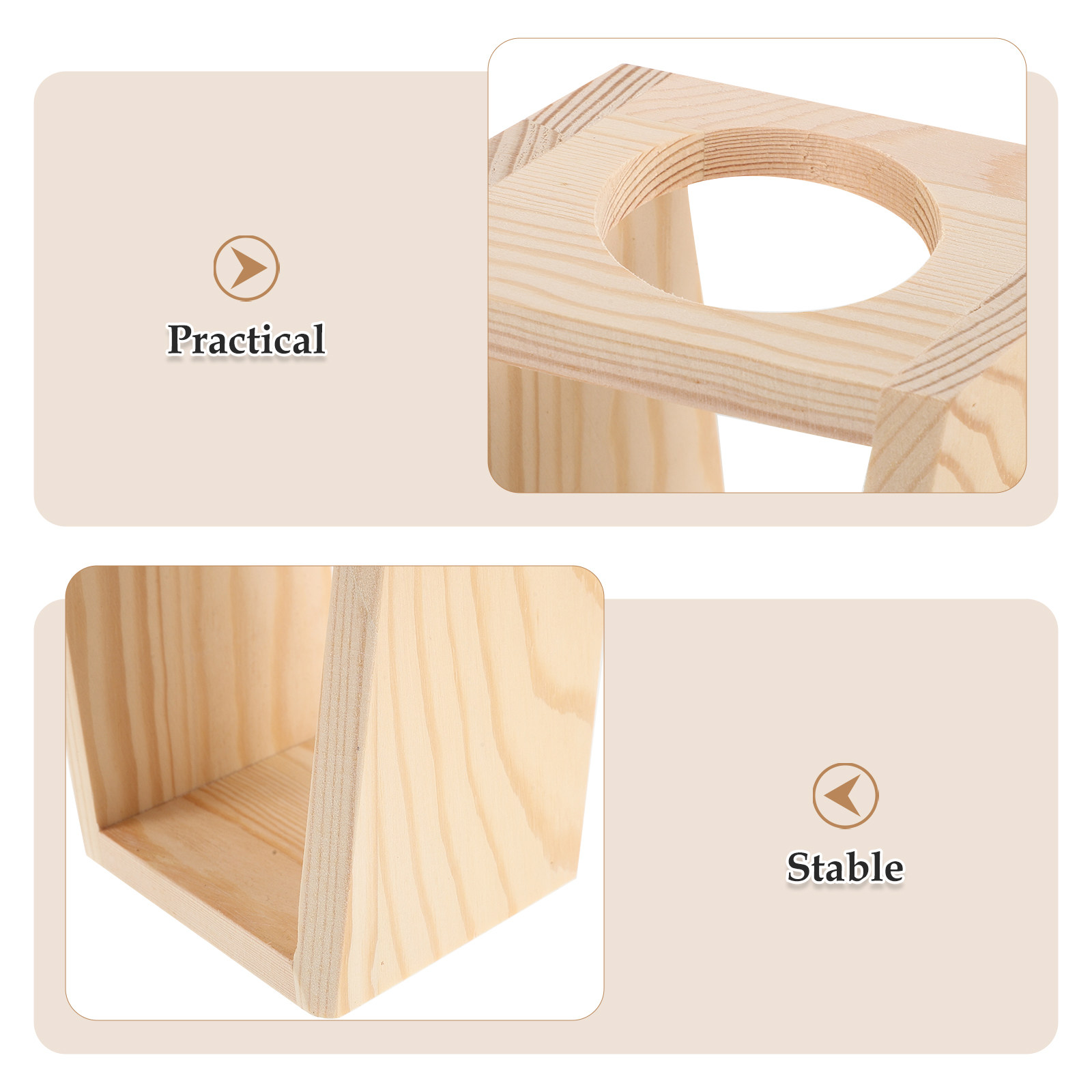Wood Plant Station Hydroponic  - Propagation Station Vase บทวิจารณ์และราคา