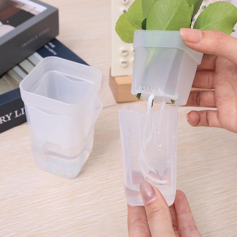 Transparent Flower Plant Pot S - Self Watering Insert บทวิจารณ์และราคา
