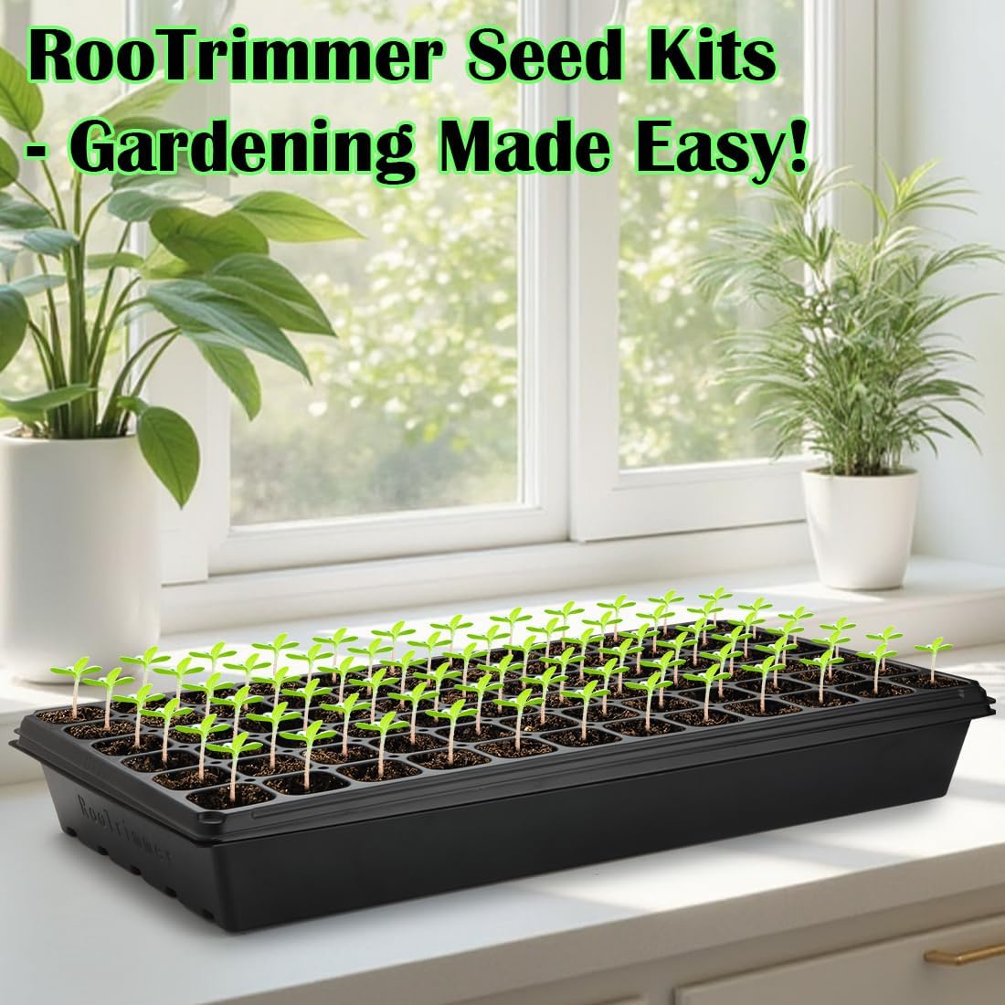 20-Piece Seed Starter Kit with - Propagation Tray 72 บทวิจารณ์และราคา