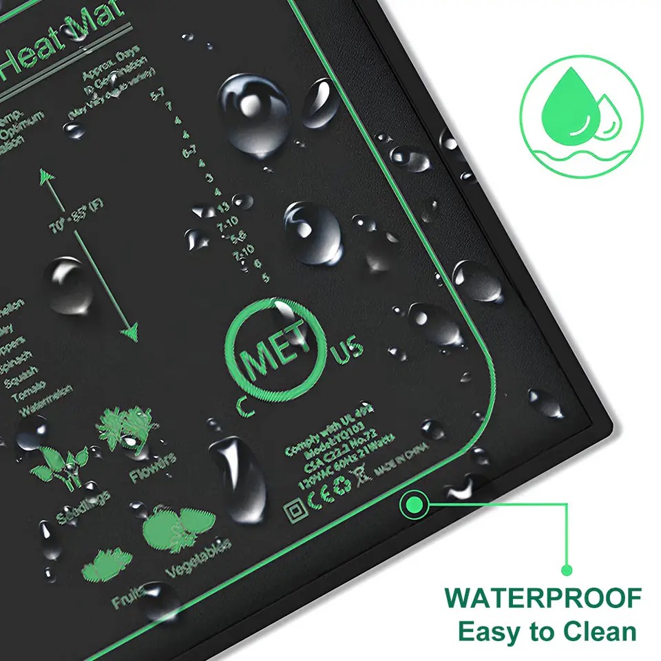 10/25/50CM Seedling Heat Mat I - Heat Mat Seedling บทวิจารณ์และราคา