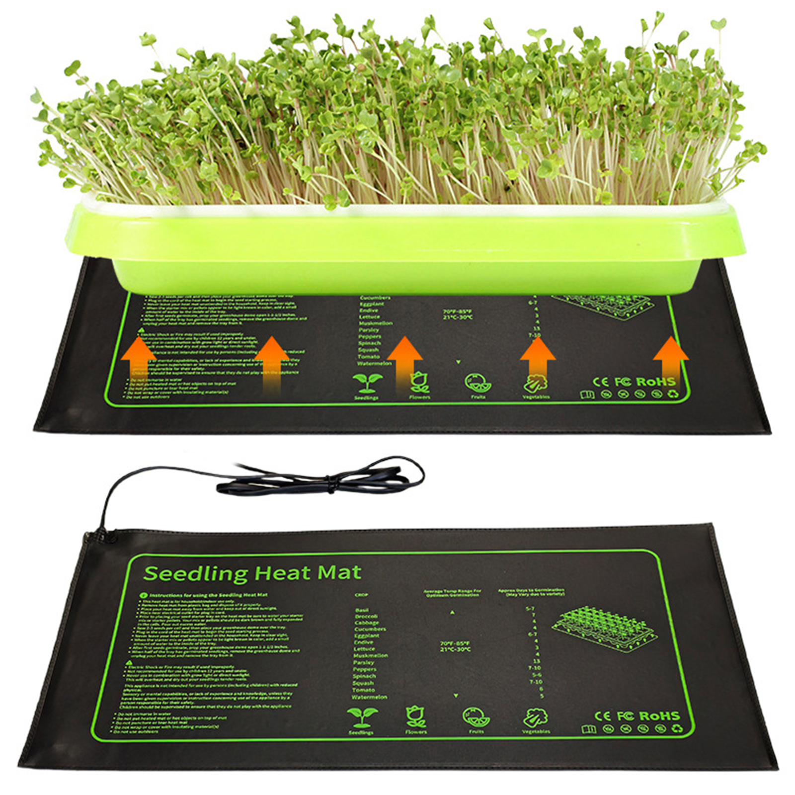20W Seedling Heating Mat Plant - Heat Mat Seedling บทวิจารณ์และราคา