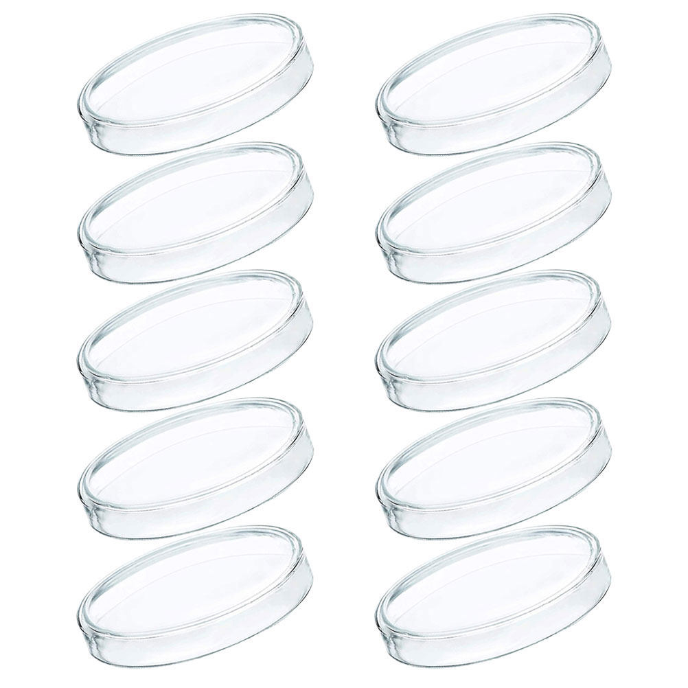 10Pcs Plastic Petri Dishes Tra - Agar Tissue Culture บทวิจารณ์และราคา