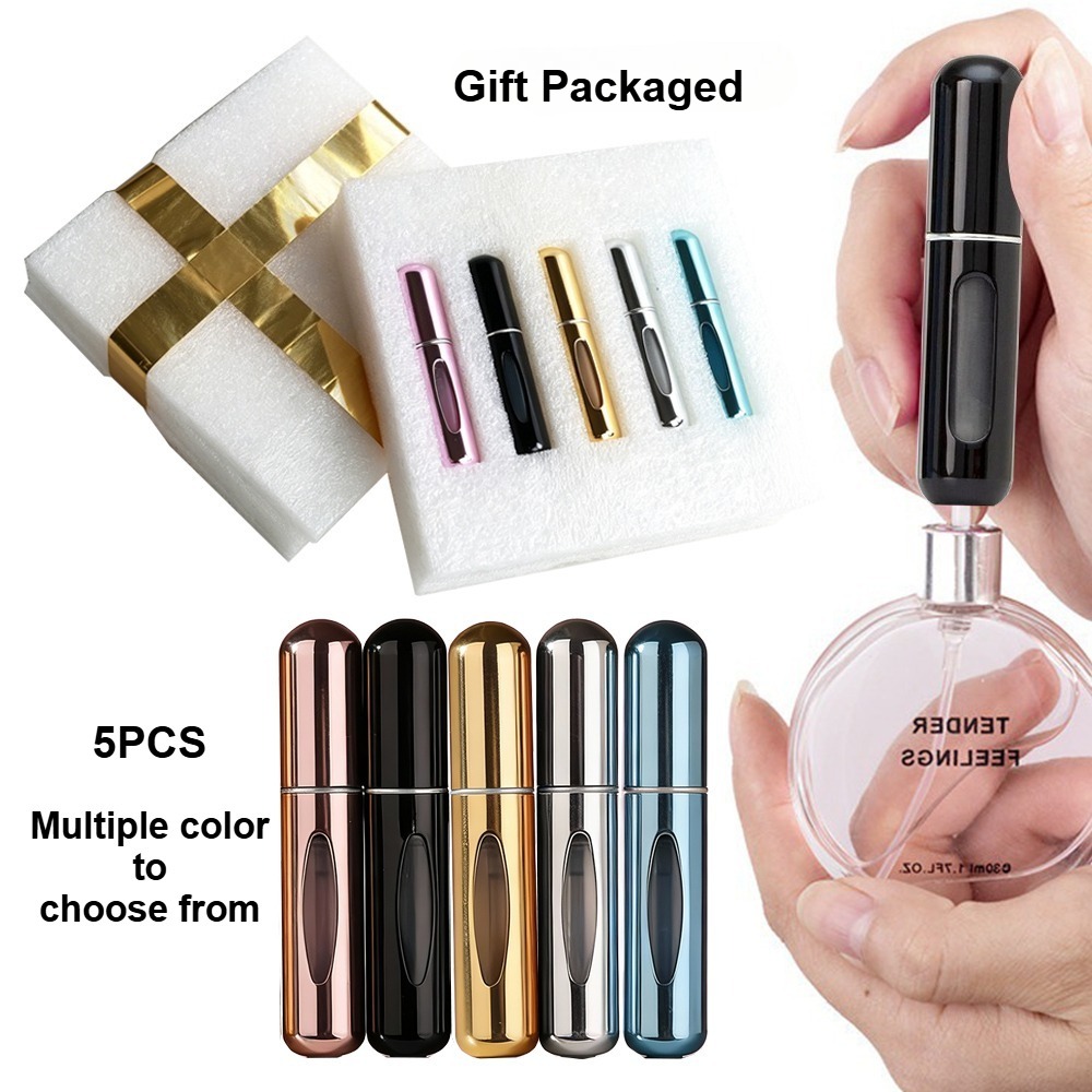 5Pcs Gift Packaged 5ml Refilla - Misting Bottle Fine บทวิจารณ์และราคา