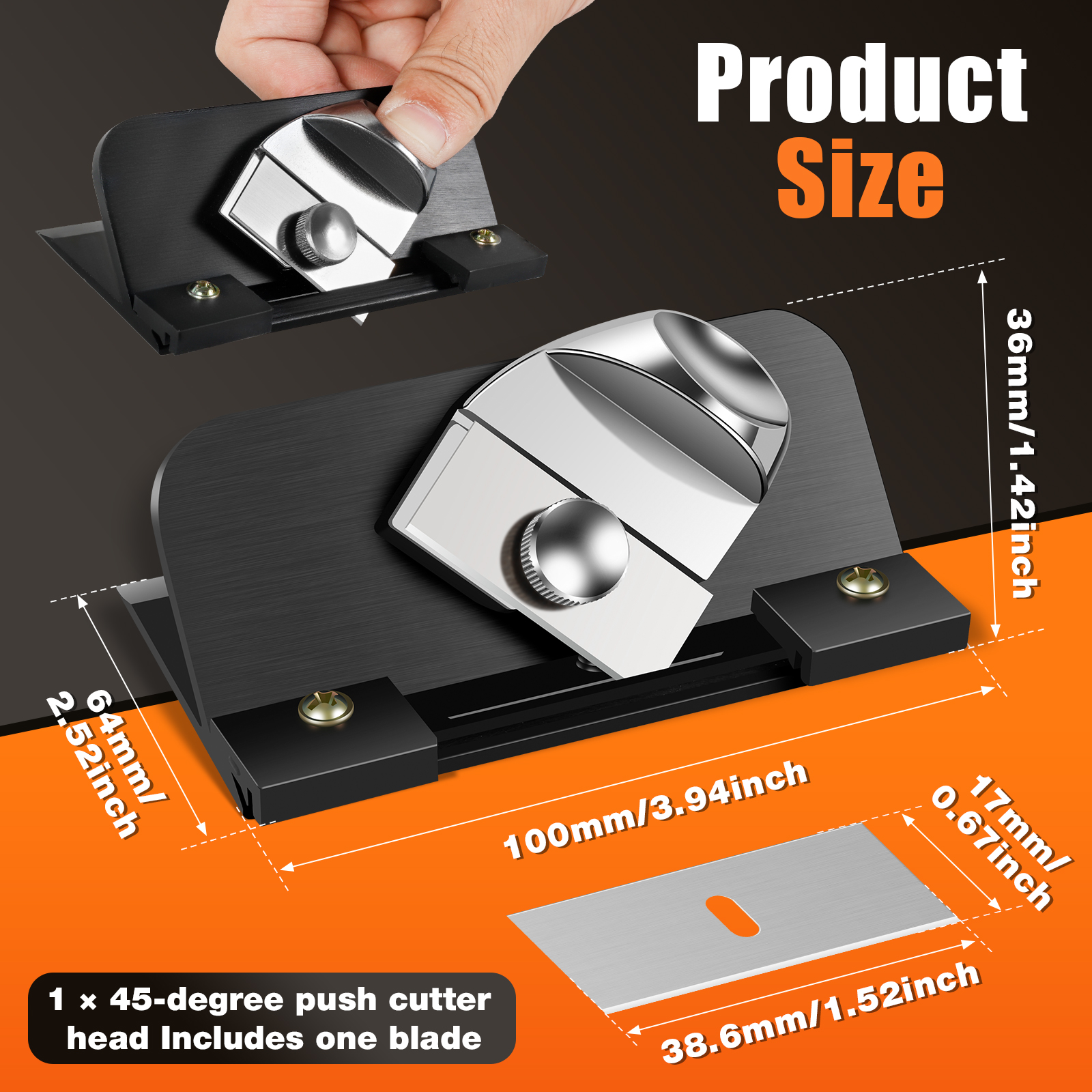 Retractable Mat Cutter 45° Bev - Cutting Board Foam บทวิจารณ์และราคา