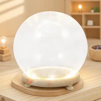 Clear Glass Dome Preserved Flo - Plastic Dome Clear บทวิจารณ์และราคา